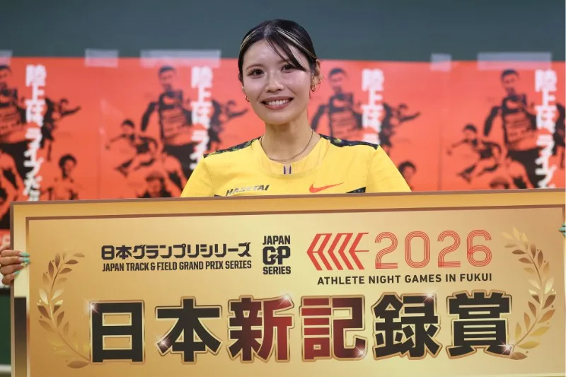 中島ひとみ、思い出の地で9年越しの涙！12秒60の日本新で2戦連続レコード更新