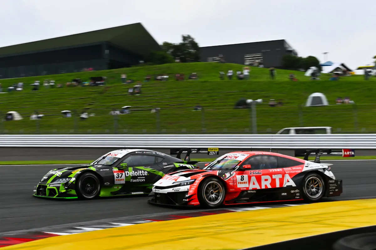 雨中の大逆転！100号車STANLEYがプレリュード初勝利【スーパーGT第4戦】
