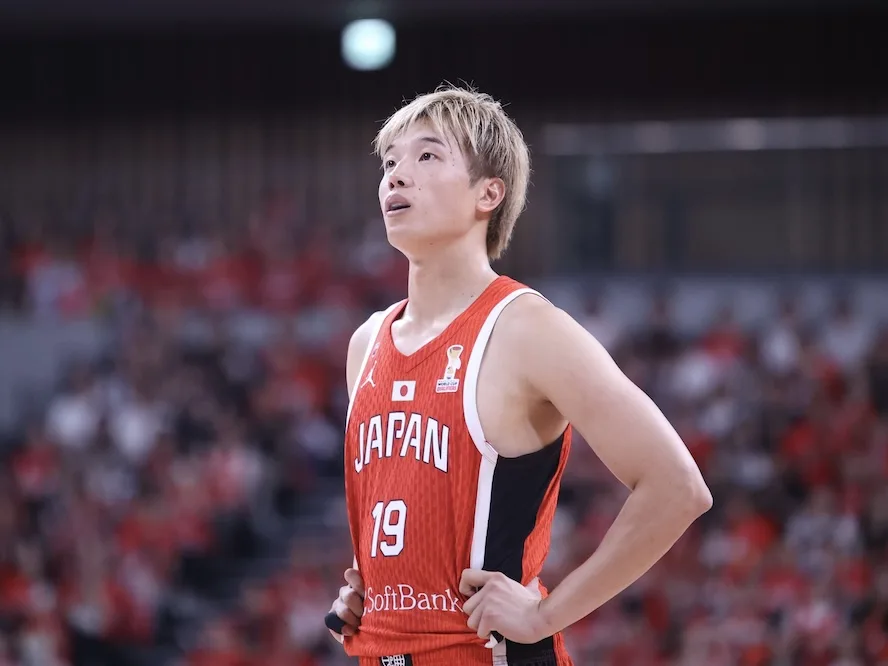 NBA組と並ぶ西田優大、韓国戦で存在感！「要所で締める」進化を見せた6得点4アシスト