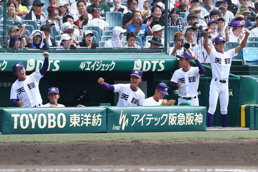 天理の“クーリングタイム”戦略が炸裂！6回一挙4点で逆転8強