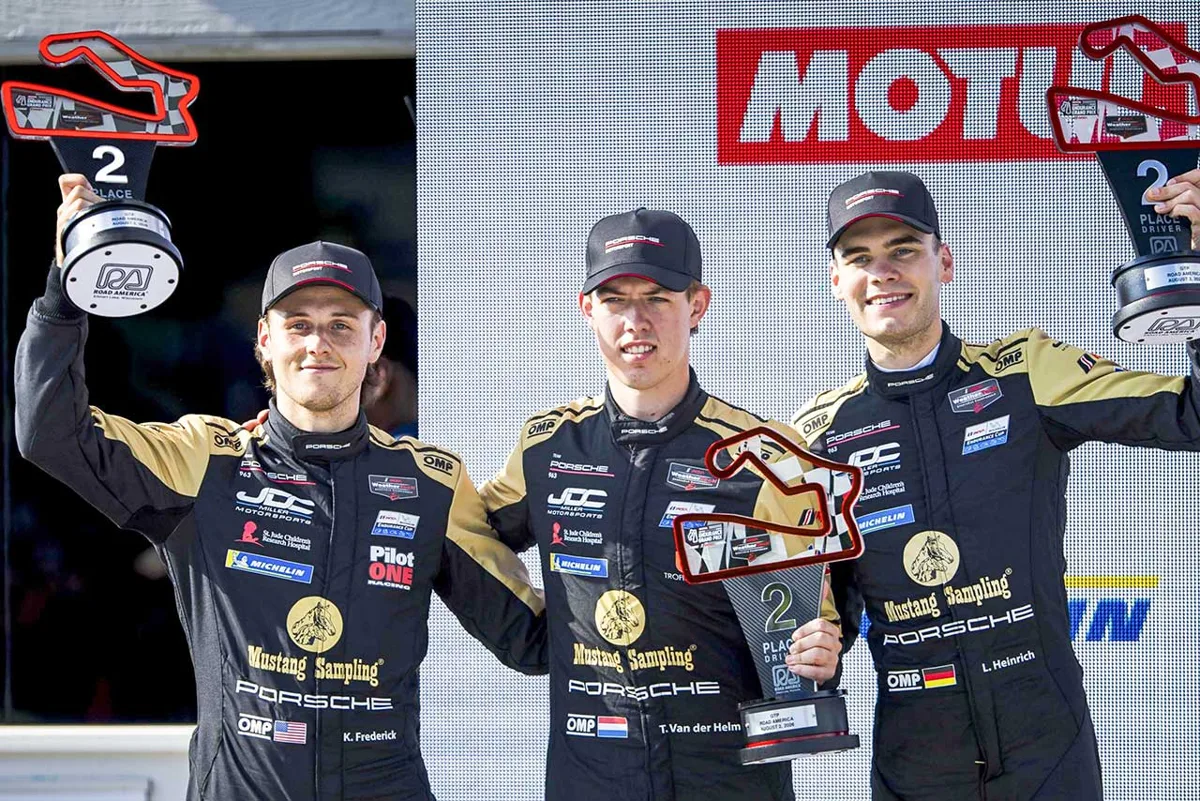 元イギリスF3王者ケイレン・フレデリック、IMSA最高峰GTPクラスで躍進！来季フル参戦へ