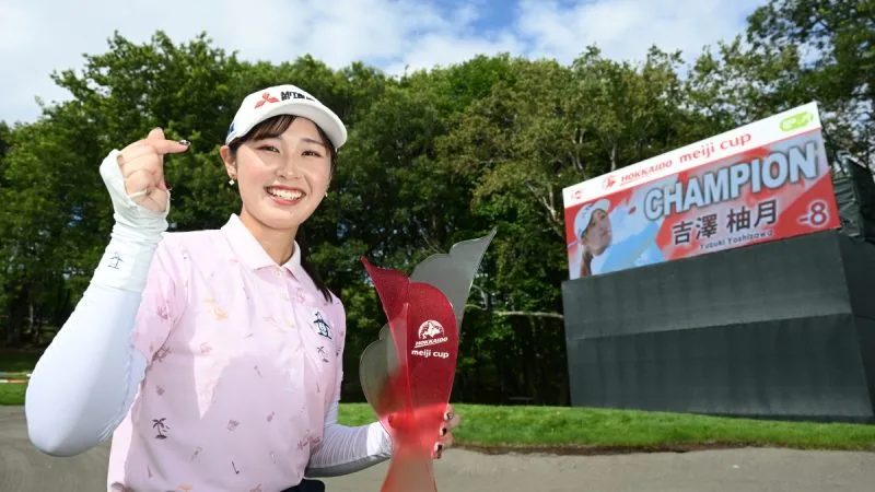 吉澤柚月、初優勝で見えた“女王の条件”　平均ストローク部門1位の衝撃
