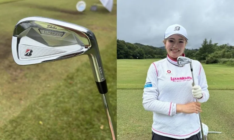 桑木志帆、凱旋試合でまさかの新アイアンテスト！全英女王が軽井沢に登場