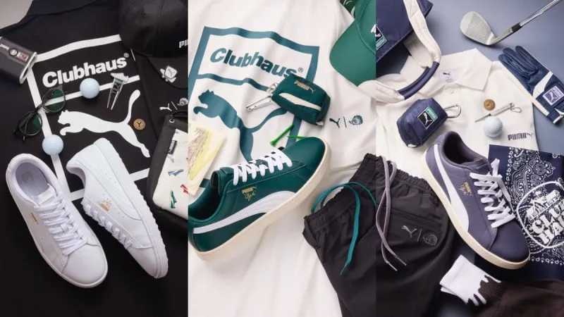 PUMA×CLUB HAUS初コラボ！名作「CLYDE」がゴルフシューズに生まれ変わる