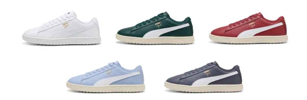 PUMA×CLUB HAUS初コラボ!名作「CLYDE」がゴルフシューズに生まれ変わる